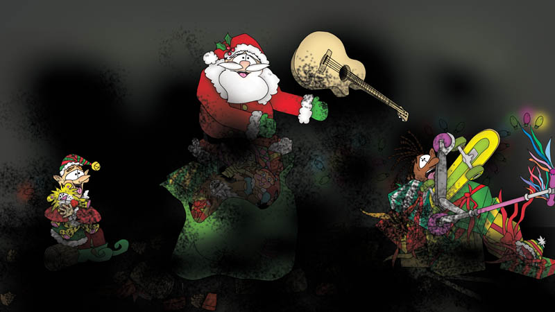 Bizzy Buddies - The Night Before Christmas Vuja Day