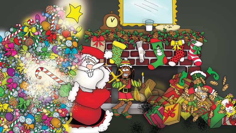 Bizzy Buddies - The Night Before Christmas Vuja Day