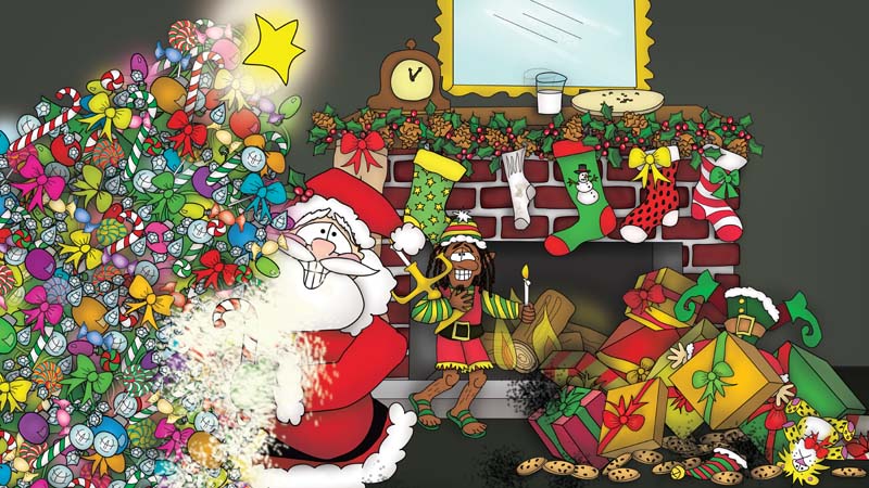 Bizzy Buddies - The Night Before Christmas Vuja Day