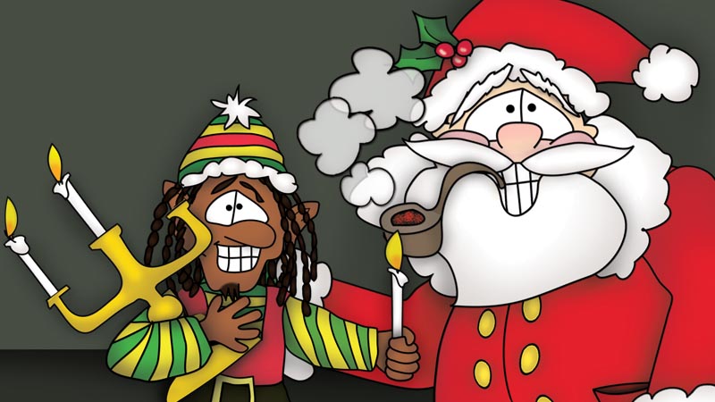 Bizzy Buddies - The Night Before Christmas Vuja Lauri Day