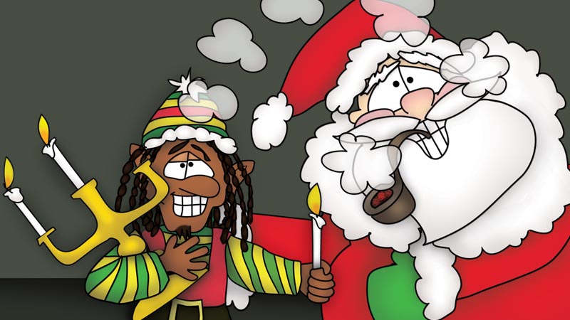 Bizzy Buddies - The Night Before Christmas Vuja Lauri Day