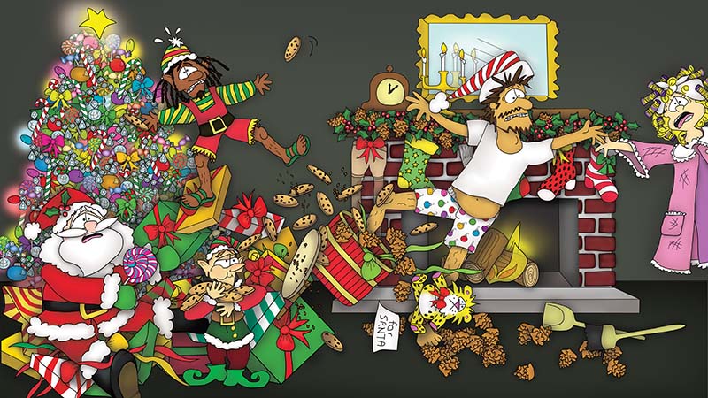 Bizzy Buddies - The Night Before Christmas Vuja Day