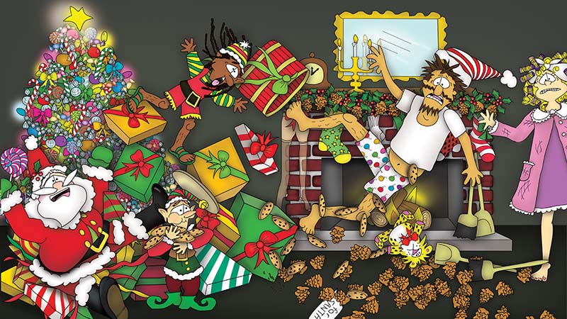 Bizzy Buddies - The Night Before Christmas Vuja Day