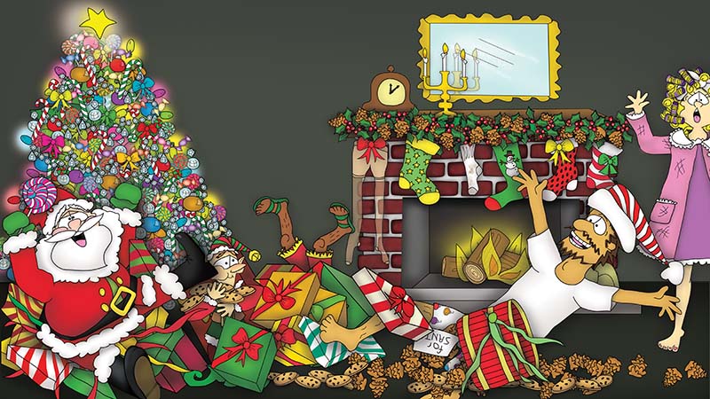 Bizzy Buddies - The Night Before Christmas Vuja Day
