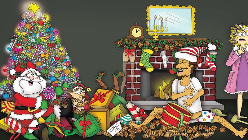 Bizzy Buddies - The Night Before Christmas Vuja Day