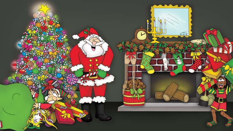 Bizzy Buddies - The Night Before Christmas Vuja Day