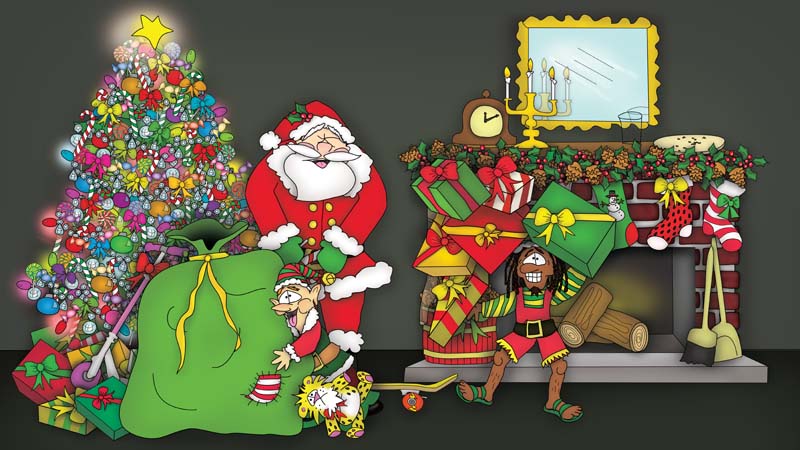 Bizzy Buddies - The Night Before Christmas Vuja Day