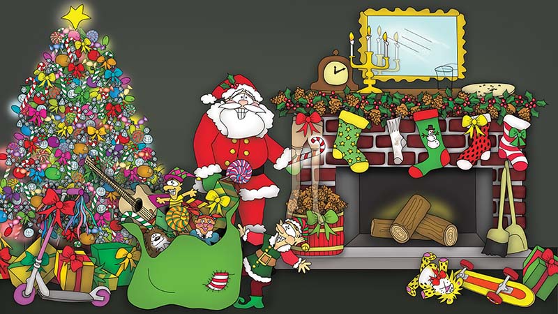 Bizzy Buddies - The Night Before Christmas Vuja Day