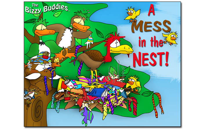Bizzy Buddies - A Mess in the Nest - Snails Pace Productions