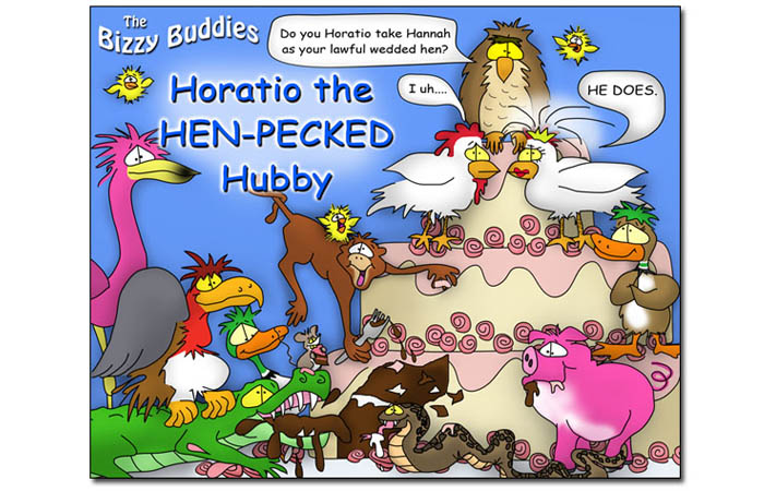 Bizzy Buddies - Horatio the Hen-Pecked Hubby - Snails Pace Productions