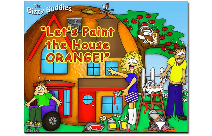 Bizzy Buddies - Let's Paint the House Orange - Snails Pace Productions