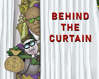 The Bizzy Buddies Snail's Pace Productions Humorous Illustrated Stories Behind The Curtain