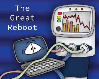 The Bizzy Buddies Snail's Pace Productions Humorous Illustrated Stories The Great Reboot