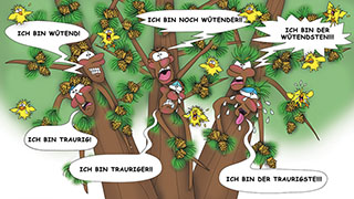 The Bizzy Buddies Snail's Pace Productions Humorous Illustrated Story German Language English Translation