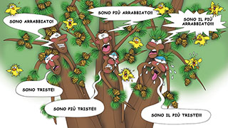 The Bizzy Buddies Snail's Pace Productions Humorous Illustrated Story Italian Language English Translation