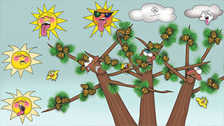 The Bizzy Buddies Snail's Pace Productions Humorous Illustrated Human Cartoons by Vuja Day Comedy Writer Illustrator