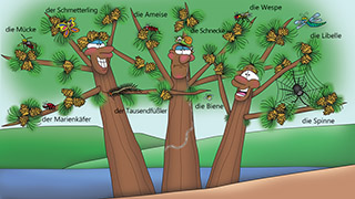 The Bizzy Buddies Snail's Pace Productions Humorous Illustrated Story German Language English Translation