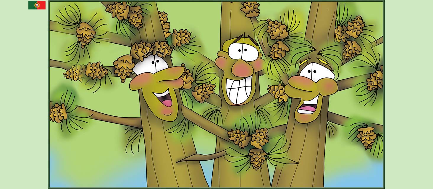 Bizzy Buddies Snail's Pace Productions The Three Tree Brothers Historias educativas ilustradas e bem-humoradas em varias linguas