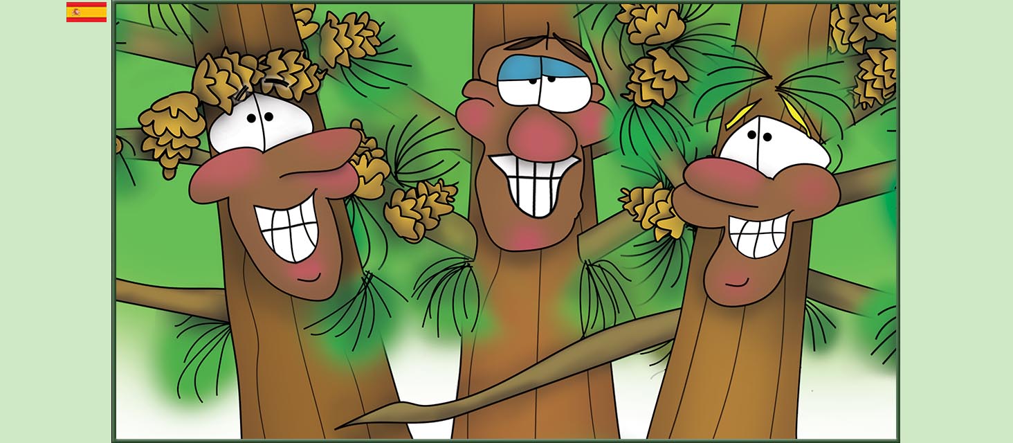 Bizzy Buddies Snail's Pace Productions Los Tres Hermanos Árbol Cuentos educativos ilustrados y humoristicos en varios idiomas