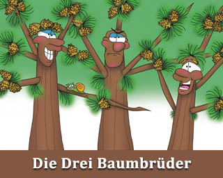 The Bizzy Buddies Snail's Pace Productions Humorous Illustrated Plants Cartoons by Vuja Day Comedy Writer Illustrator