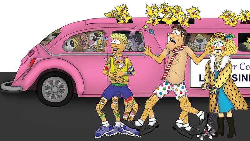 Bizzy Buddies - The Senator's New Clothes Snail's Pace Productions Vuja Day Writer Illustrator