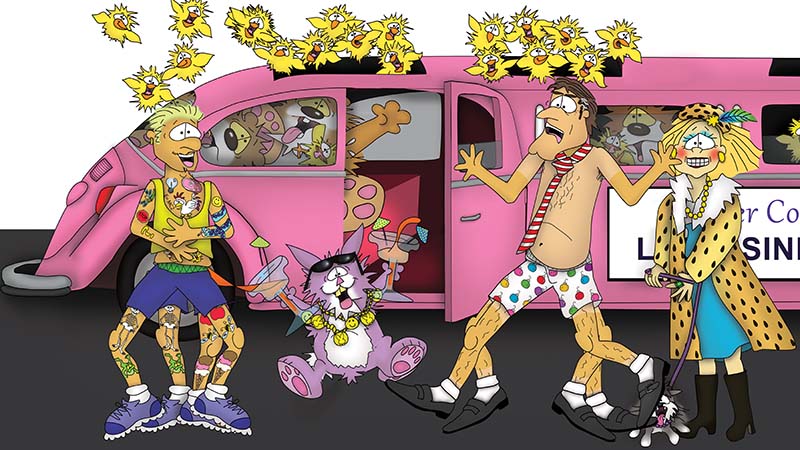 Bizzy Buddies - The Senator's New Clothes Snail's Pace Productions Vuja Day Writer Illustrator