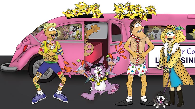 Bizzy Buddies - The Senator's New Clothes Snail's Pace Productions Vuja Day Writer Illustrator