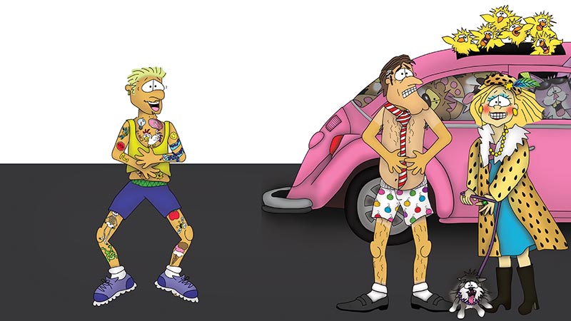 Bizzy Buddies - The Senator's New Clothes Snail's Pace Productions Vuja Day Writer Illustrator