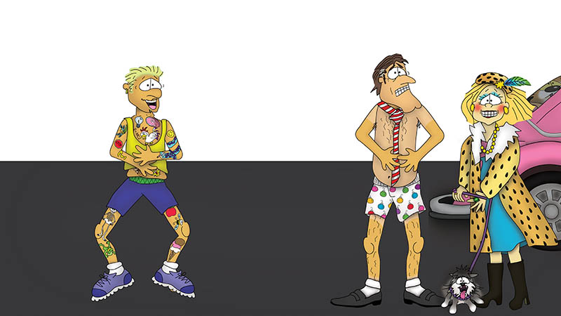 Bizzy Buddies - The Senator's New Clothes Snail's Pace Productions Vuja Day Writer Illustrator