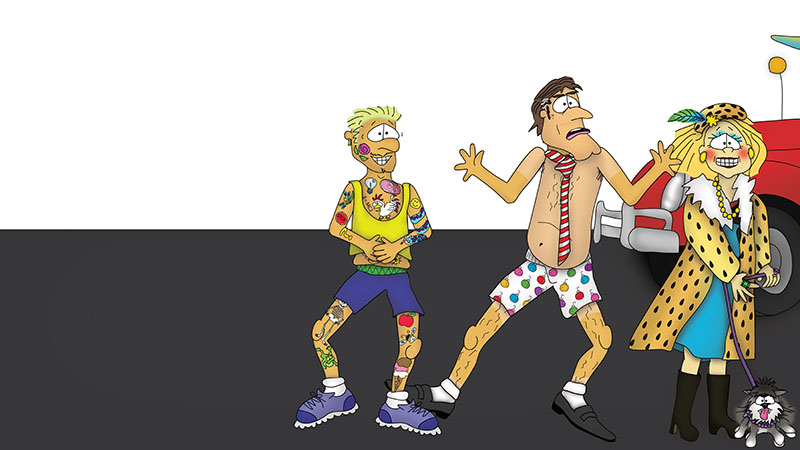 Bizzy Buddies - The Senator's New Clothes Snail's Pace Productions Vuja Day Writer Illustrator