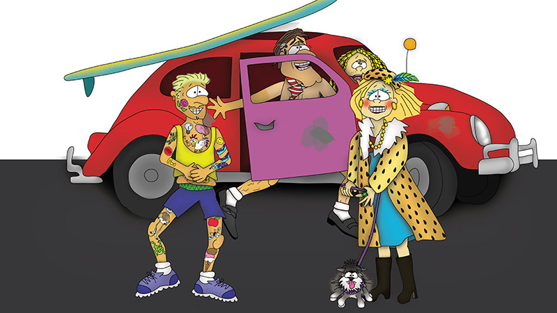 Bizzy Buddies - The Senator's New Clothes Snail's Pace Productions Vuja Day Writer Illustrator