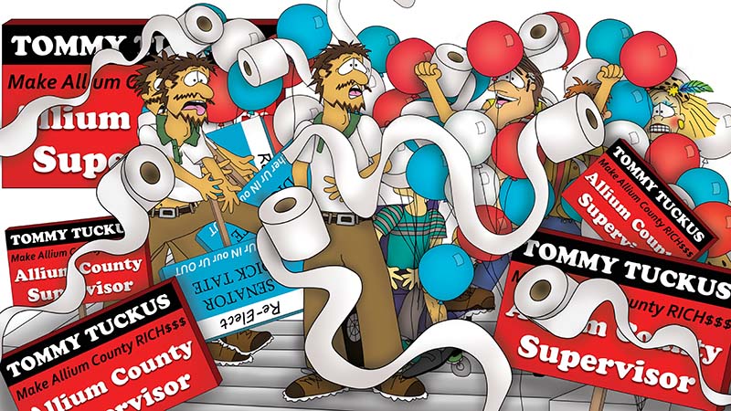 Bizzy Buddies - The Senator's New Clothes Snail's Pace Productions Vuja Day Writer Illustrator