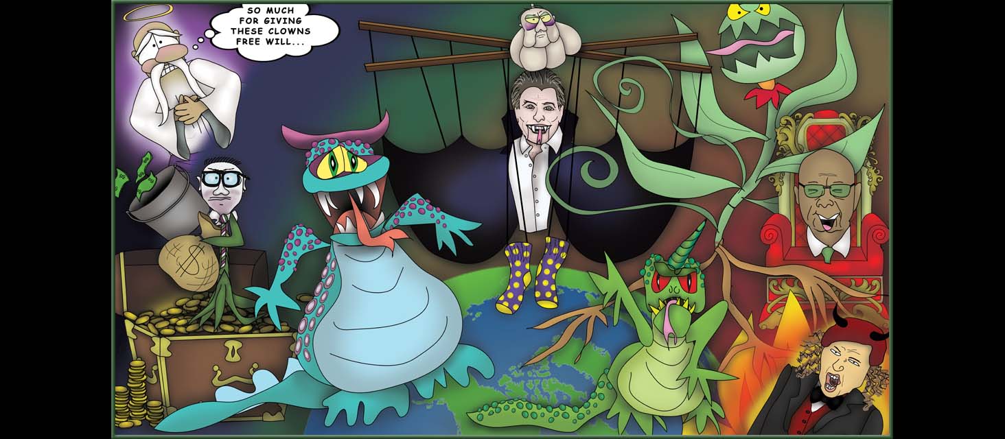 The Nasty Masters The Bizzy Buddies Snail's Pace Productions Vuja Day Comedian Writer Artist