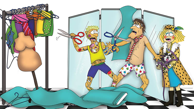 Senators New Clothes The Bizzy Buddies Snail's Pace Productions Vuja Day Artist Author Comedy