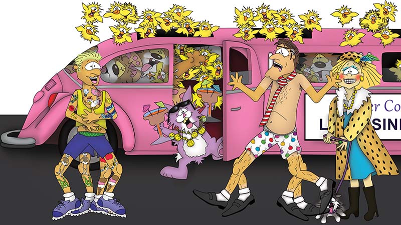 Senators New Clothes The Bizzy Buddies Snail's Pace Productions Vuja Day Artist Author Comedy