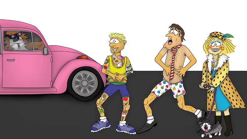 Senators New Clothes The Bizzy Buddies Snail's Pace Productions Vuja Day Artist Author Comedy