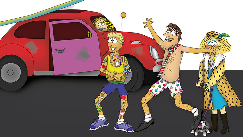 Senators New Clothes The Bizzy Buddies Snail's Pace Productions Vuja Day Artist Author Comedy