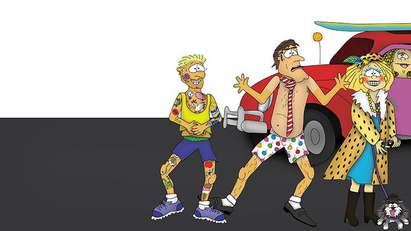 Senators New Clothes The Bizzy Buddies Snail's Pace Productions Vuja Day Artist Author Comedy