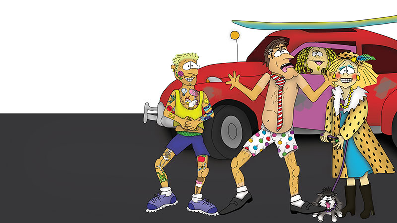 Senators New Clothes The Bizzy Buddies Snail's Pace Productions Vuja Day Artist Author Comedy