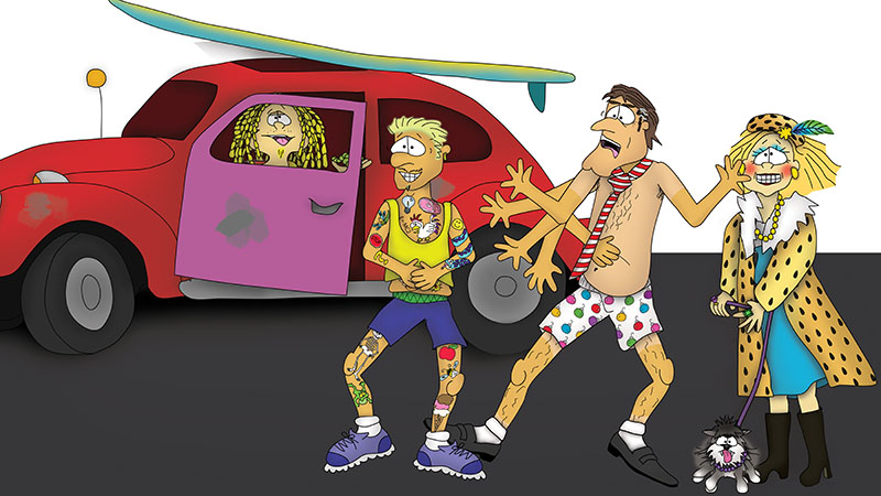 Senators New Clothes The Bizzy Buddies Snail's Pace Productions Vuja Day Artist Author Comedy