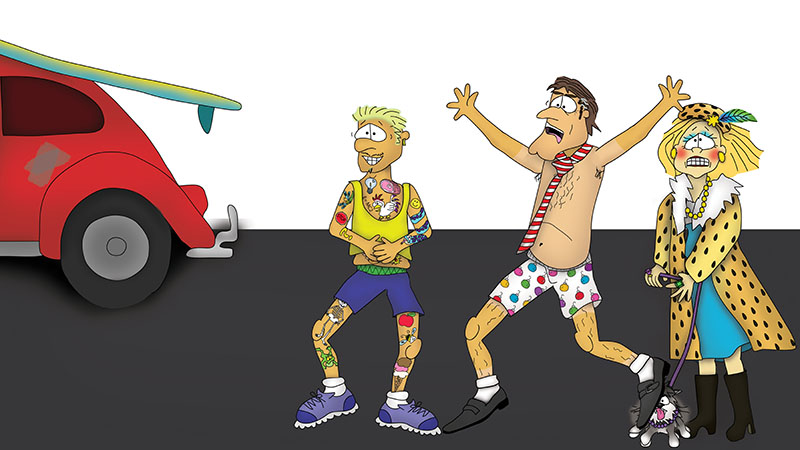 Senators New Clothes The Bizzy Buddies Snail's Pace Productions Vuja Day Artist Author Comedy