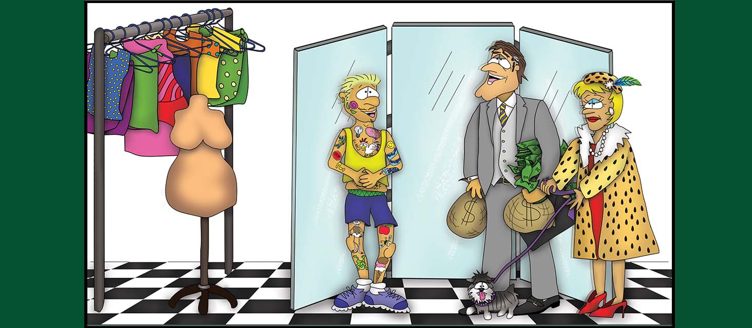 Senators New Clothes The Bizzy Buddies Snail's Pace Productions Vuja Day Comedian Writer Artist