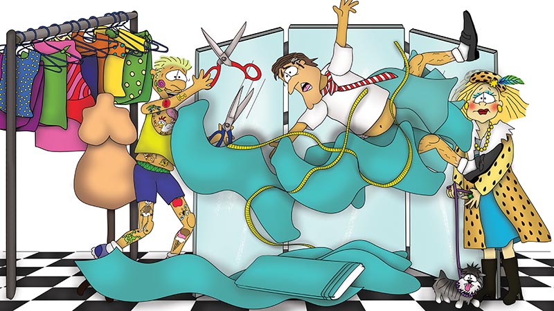The Senator's New Clothes The Bizzy Buddies Snail's Pace Productions Vuja Day Artist Author Comedy