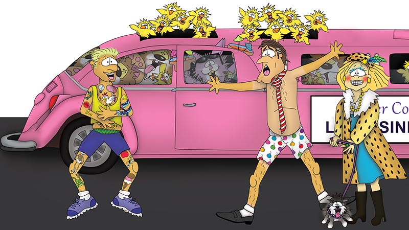 The Senator's New Clothes The Bizzy Buddies Snail's Pace Productions Vuja Day Artist Author Comedy
