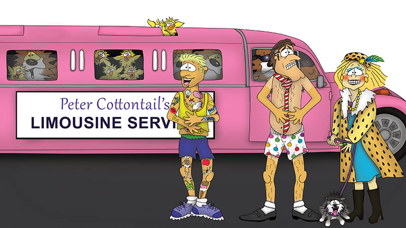 The Senator's New Clothes The Bizzy Buddies Snail's Pace Productions Vuja Day Artist Author Comedy