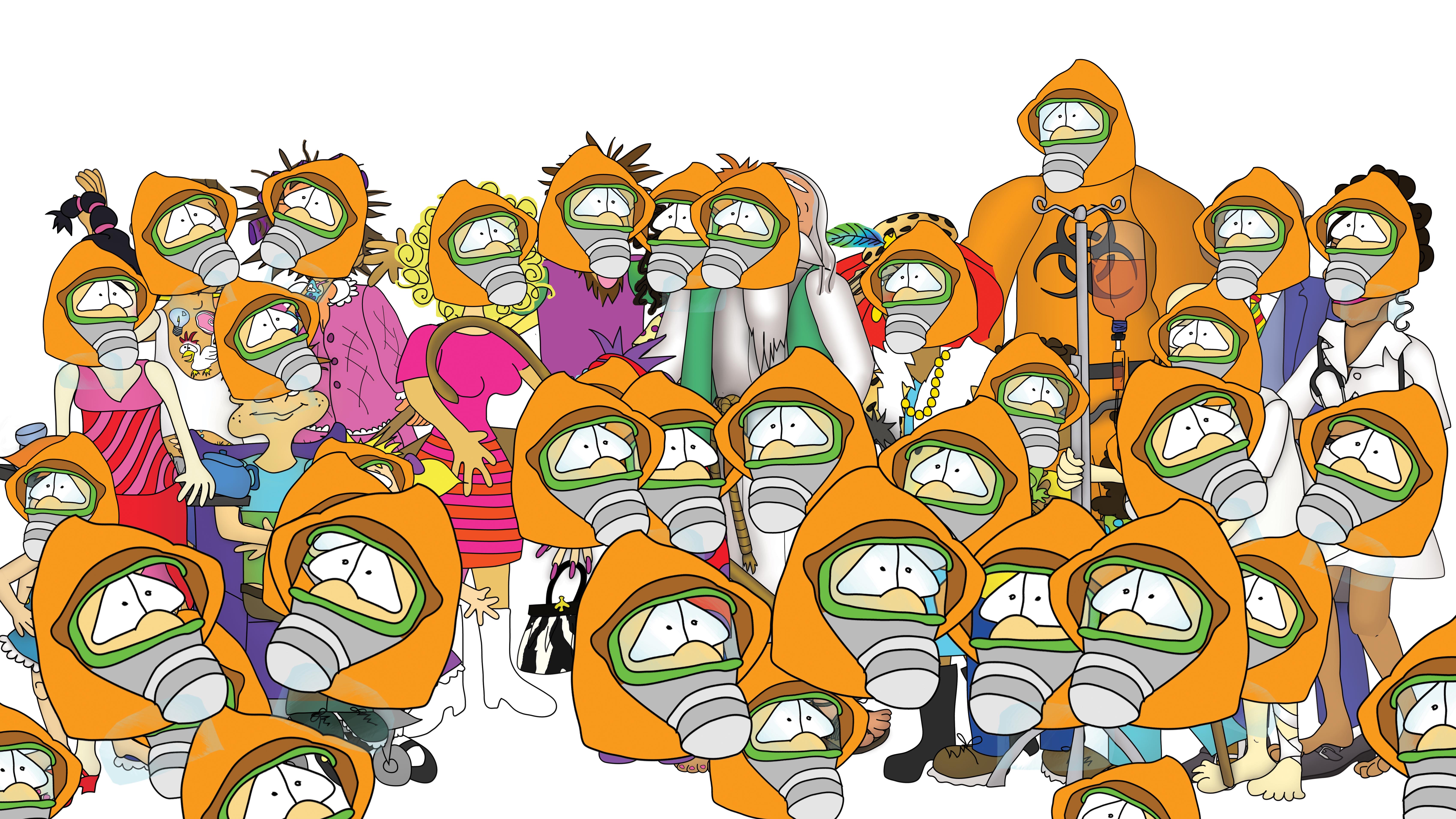 The Senator's New Clothes The Bizzy Buddies Snail's Pace Productions Vuja Day Artist Author Comedy