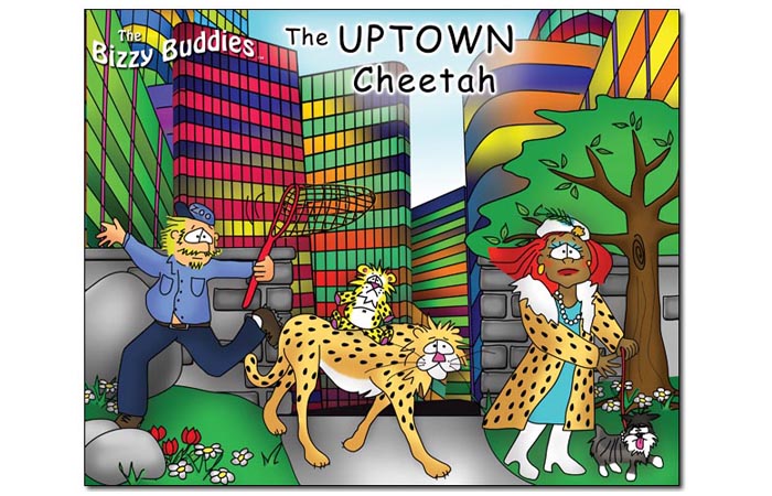 Bizzy Buddies - The Uptown Cheetah - Lorraine Day