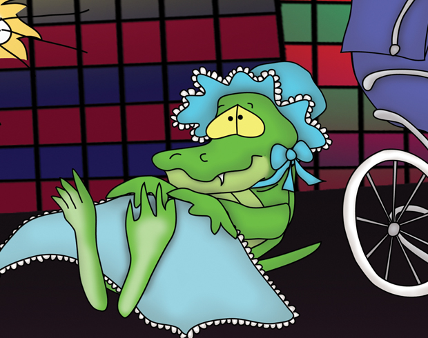Bizzy Buddies - An Alligator on the Farm