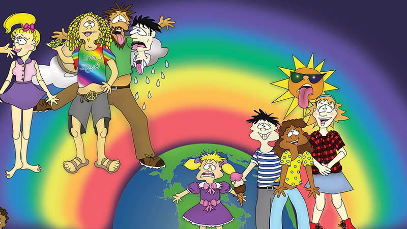 The Bizzy Buddies Snail's Pace Productions Humorous Illustrated Stories Vuja Day Artist Illustrator Author Writer